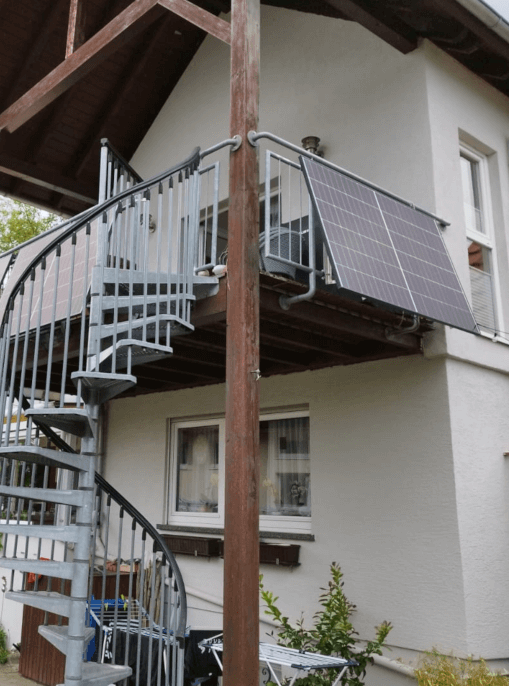 Solar Balcony Installation