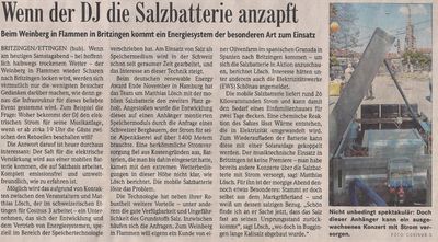 BZ Bericht